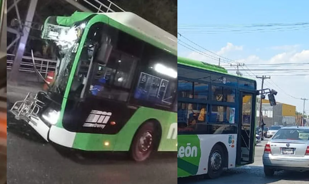 Camiones verdes de Nuevo León son un problemas en la vialidad