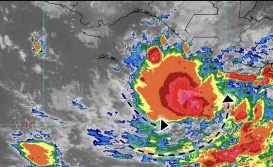 Se forma la tormenta tropical Pilar, afectará a Chiapas y Oaxaca