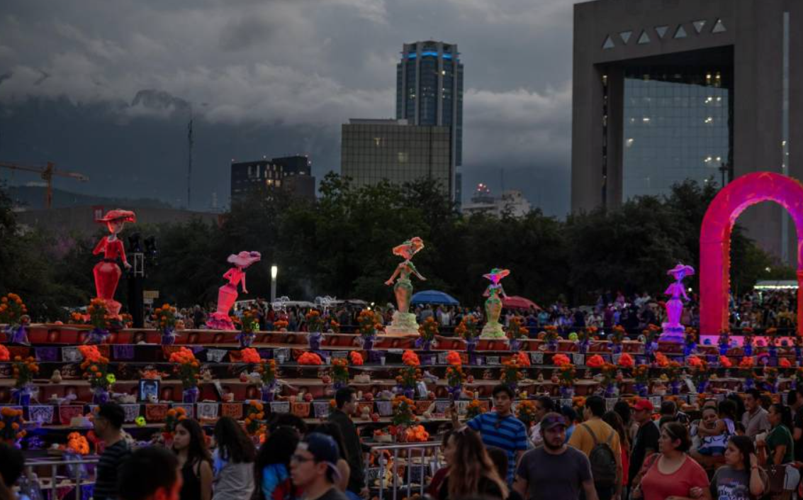 Récord Guinness por el Altar de Muertos más grande del mundo en Monterrey