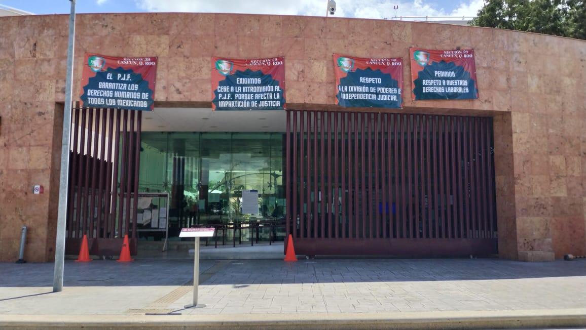 Se suma Quintana Roo a paro nacional del Poder Judicial, por extinción de fideicomisos