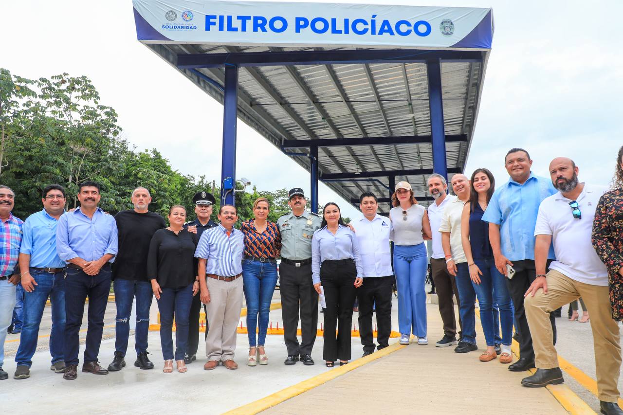 Filtros policíacos seguros y a la altura de los solidarenses