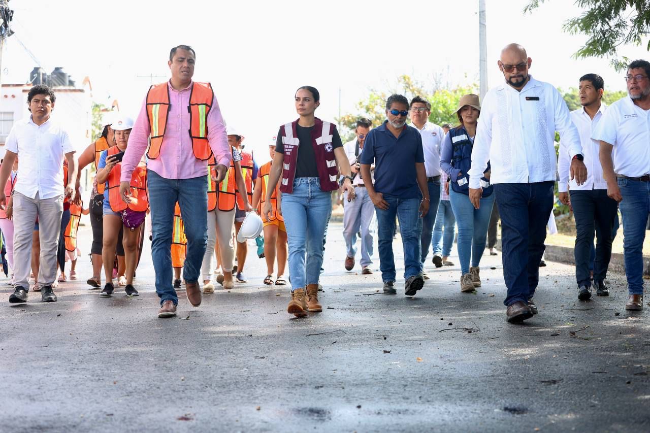 Destinamos el recurso a obras públicas tangibles para transformar Cancún: Ana Paty Peralta