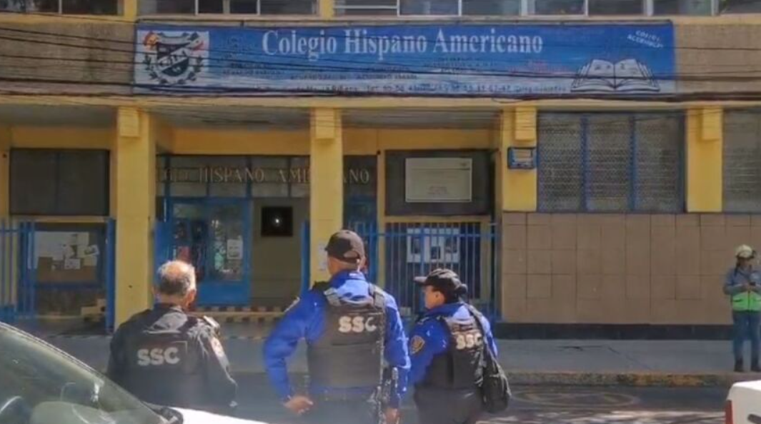 Amenaza de bomba en escuela de CDMX provoca movilización