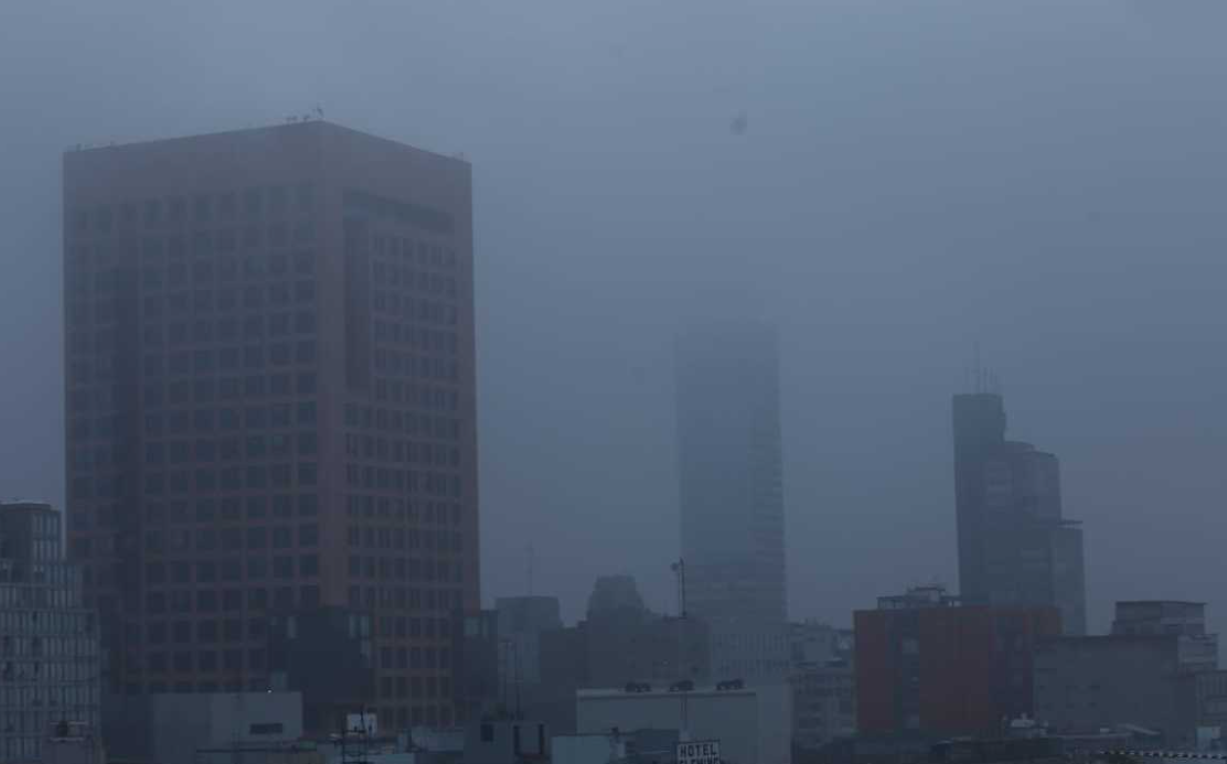 Neblina en CDMX y Edomex por Frente Frío