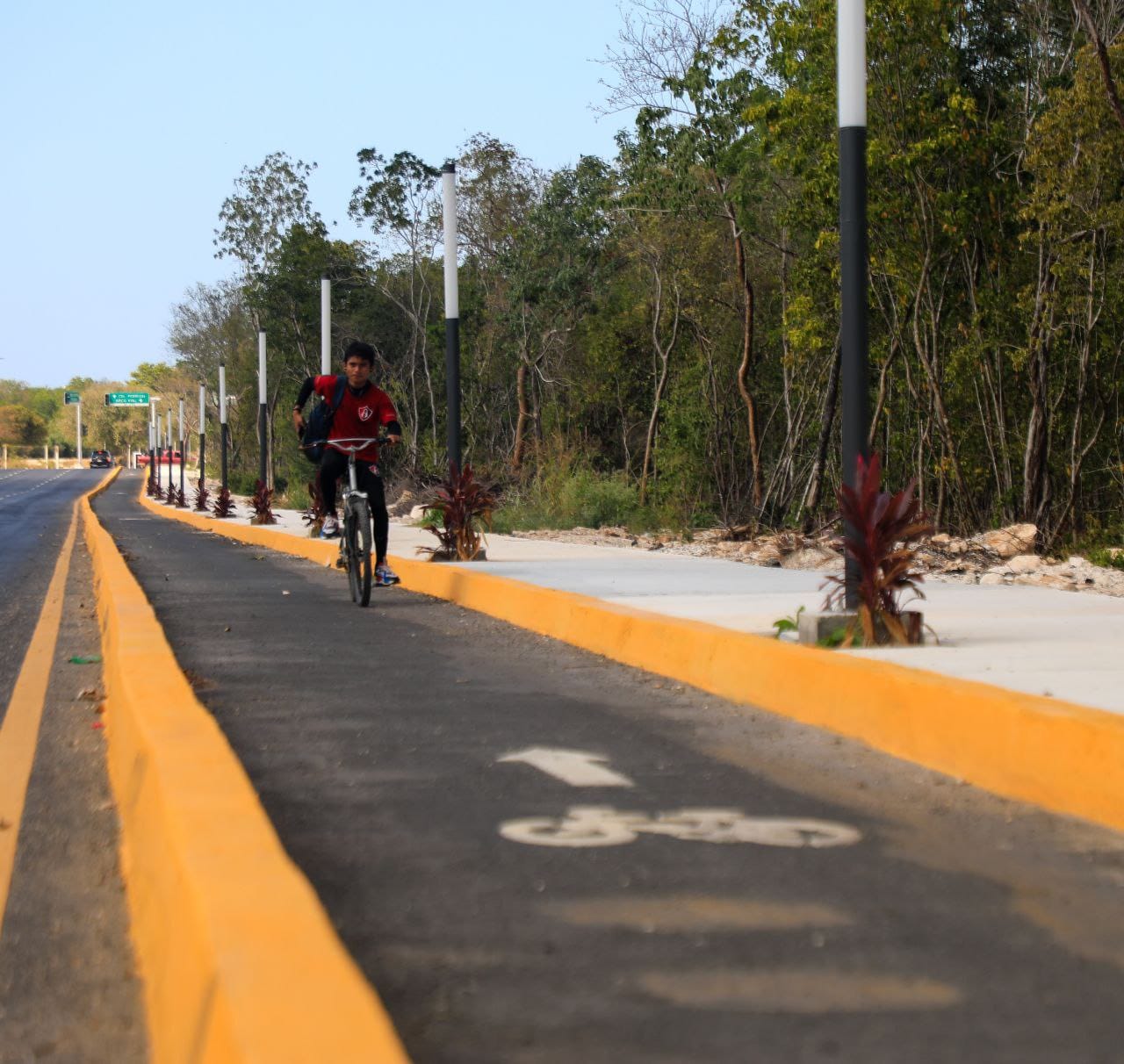 Lili Campos prioriza movilidad de solidarenses con nuevas ciclovías