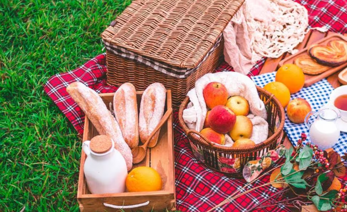 Picnic nocturno y navideño en CDMX