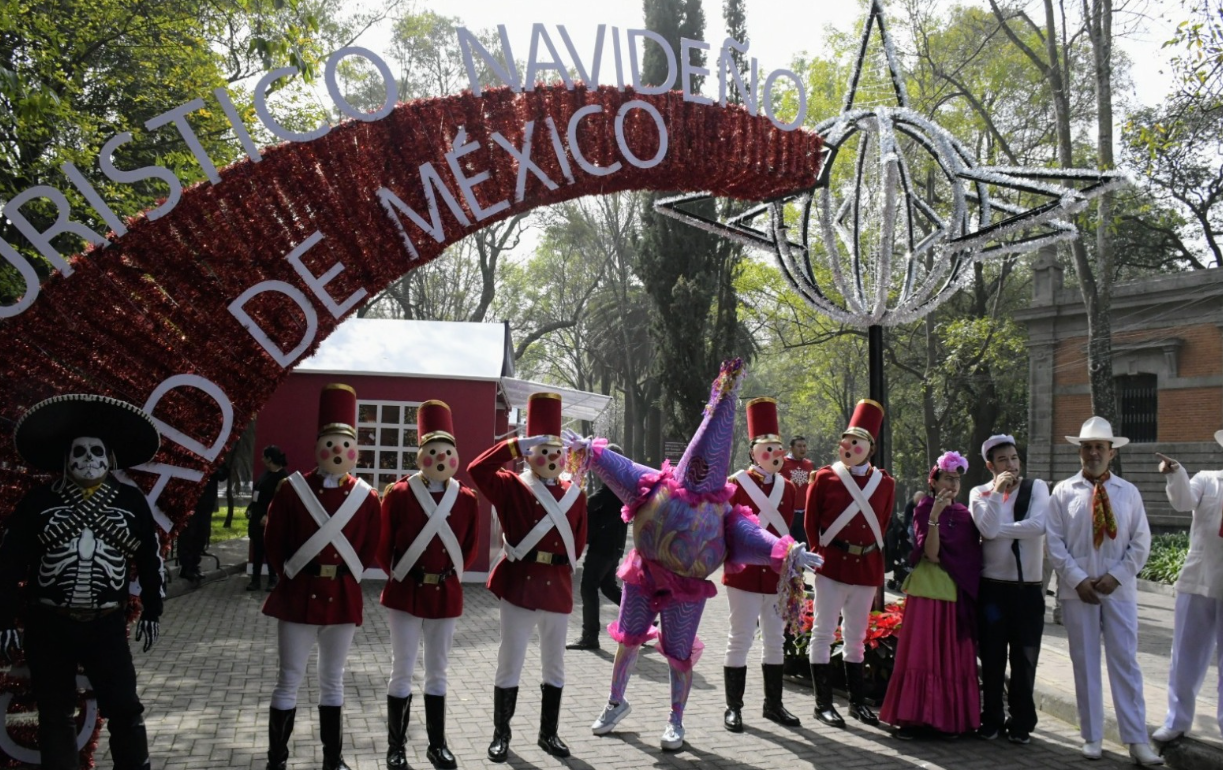 Inauguran las Secretarías de Turismo y del Medio Ambiente primer Festival Turístico Navideño de la CDMX