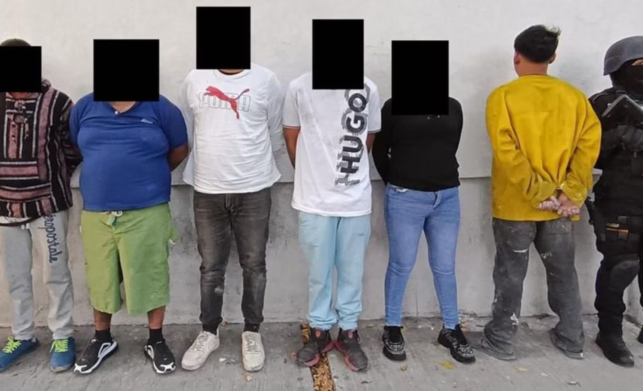 Capturan a 10 presuntos integrantes del crimen organizado en NL