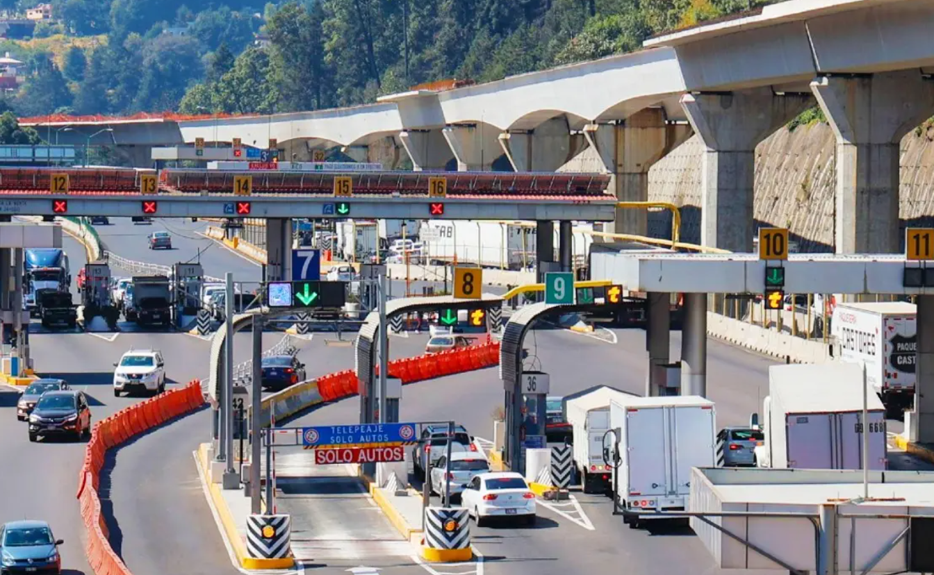 Anuncian cierre de autopista México-Toluca del 29 al 30 de diciembre