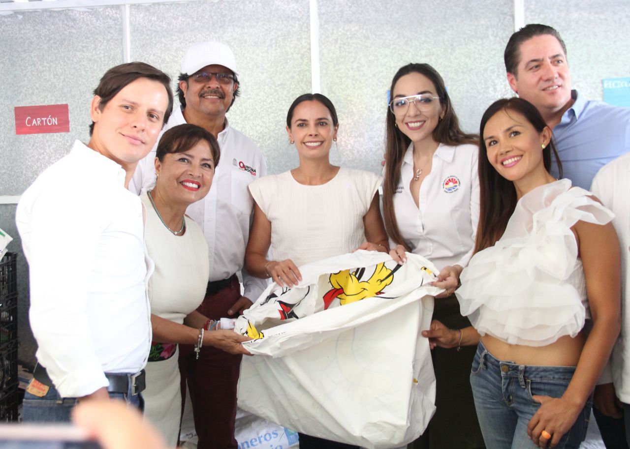 Cancún unido por el reciclaje: Ana Paty Peralta