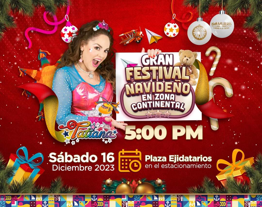 Atenea Gómez Ricalde celebrará la Navidad en Zona Continental con show de Tatiana