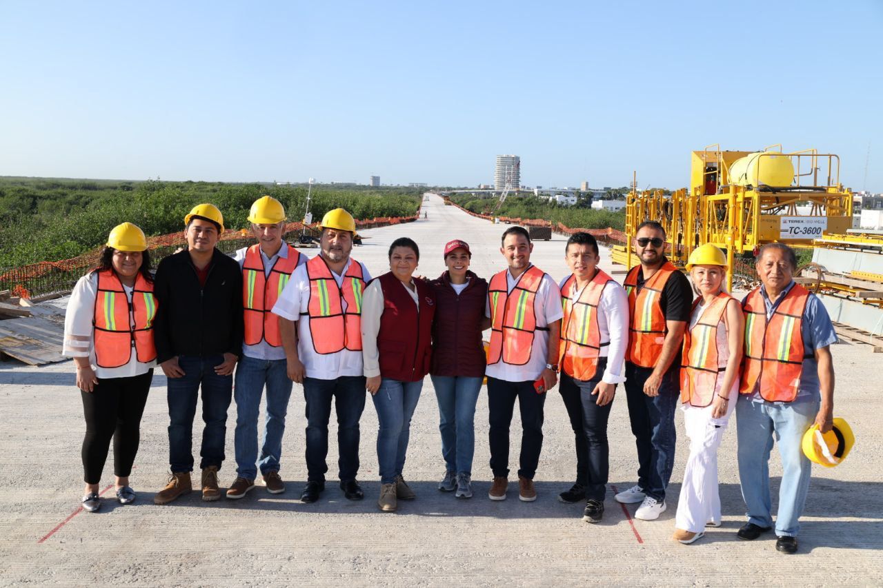 Puente Vehicular Nichupté, reflejo de coordinación y unión por Cancún