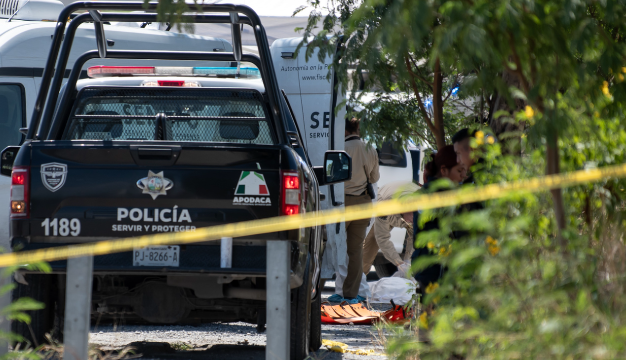 Van 115 muertes violentas en NL durante enero