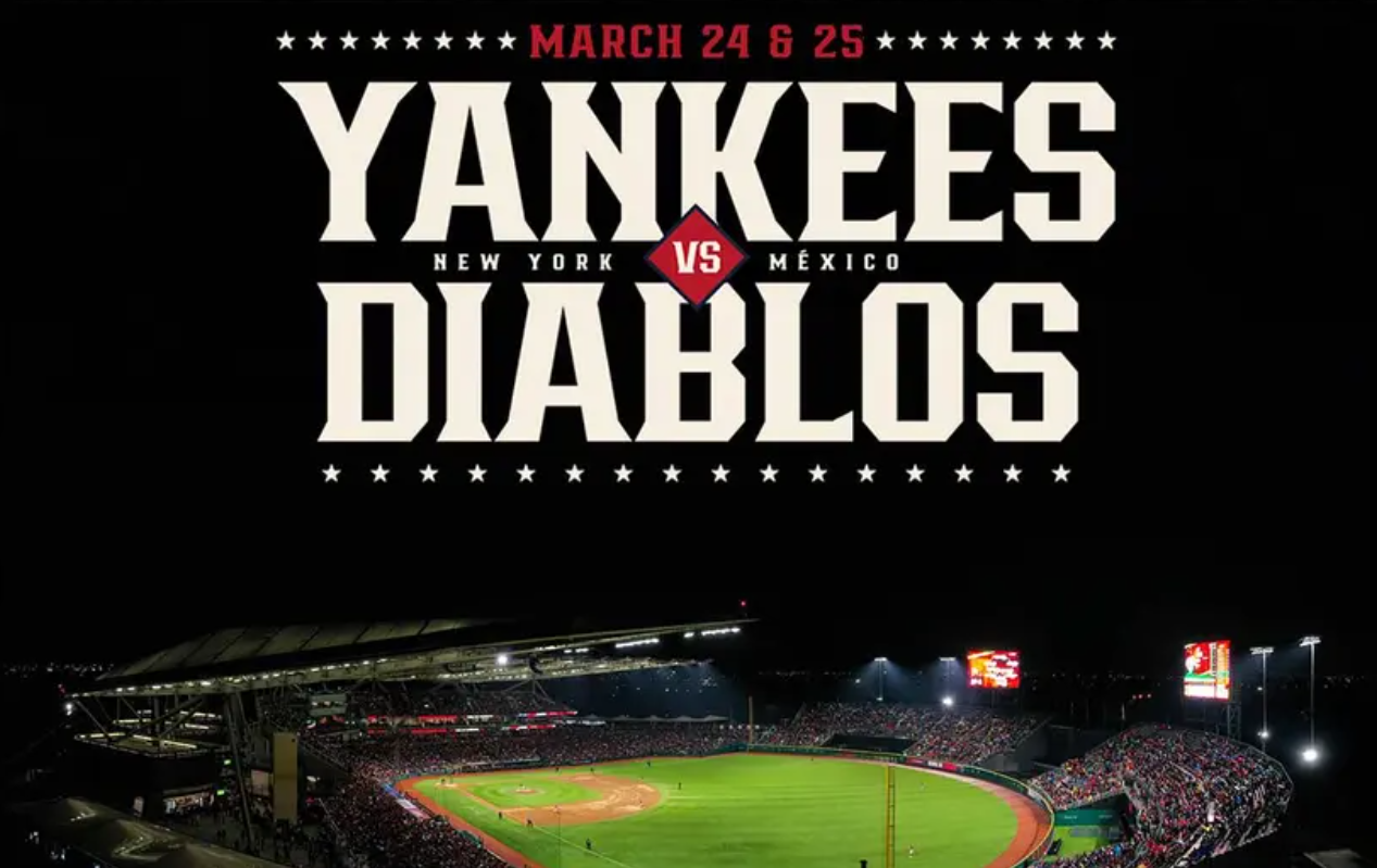 Los Yankees de Nueva York vs Diablos en la CDMX