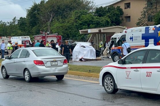 Difunden foto previo al accidente en Playa del Carmen-Tulum