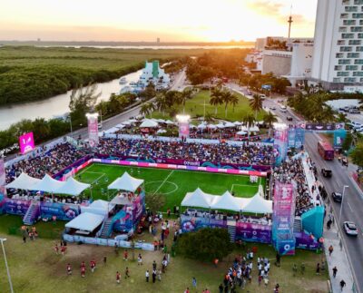 Gran cierre del torneo de fútbol Socca en Cancún