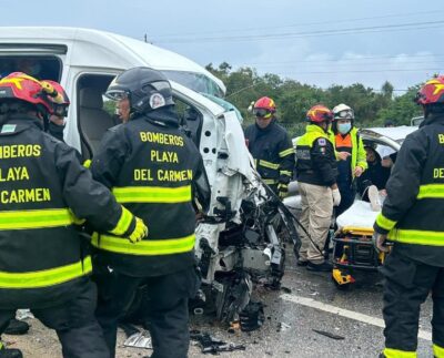 Argentinos del fatal accidente estaban hospedados en Tulum