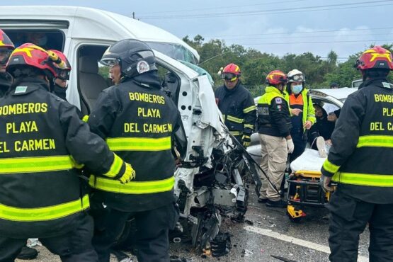 Argentinos del fatal accidente estaban hospedados en Tulum
