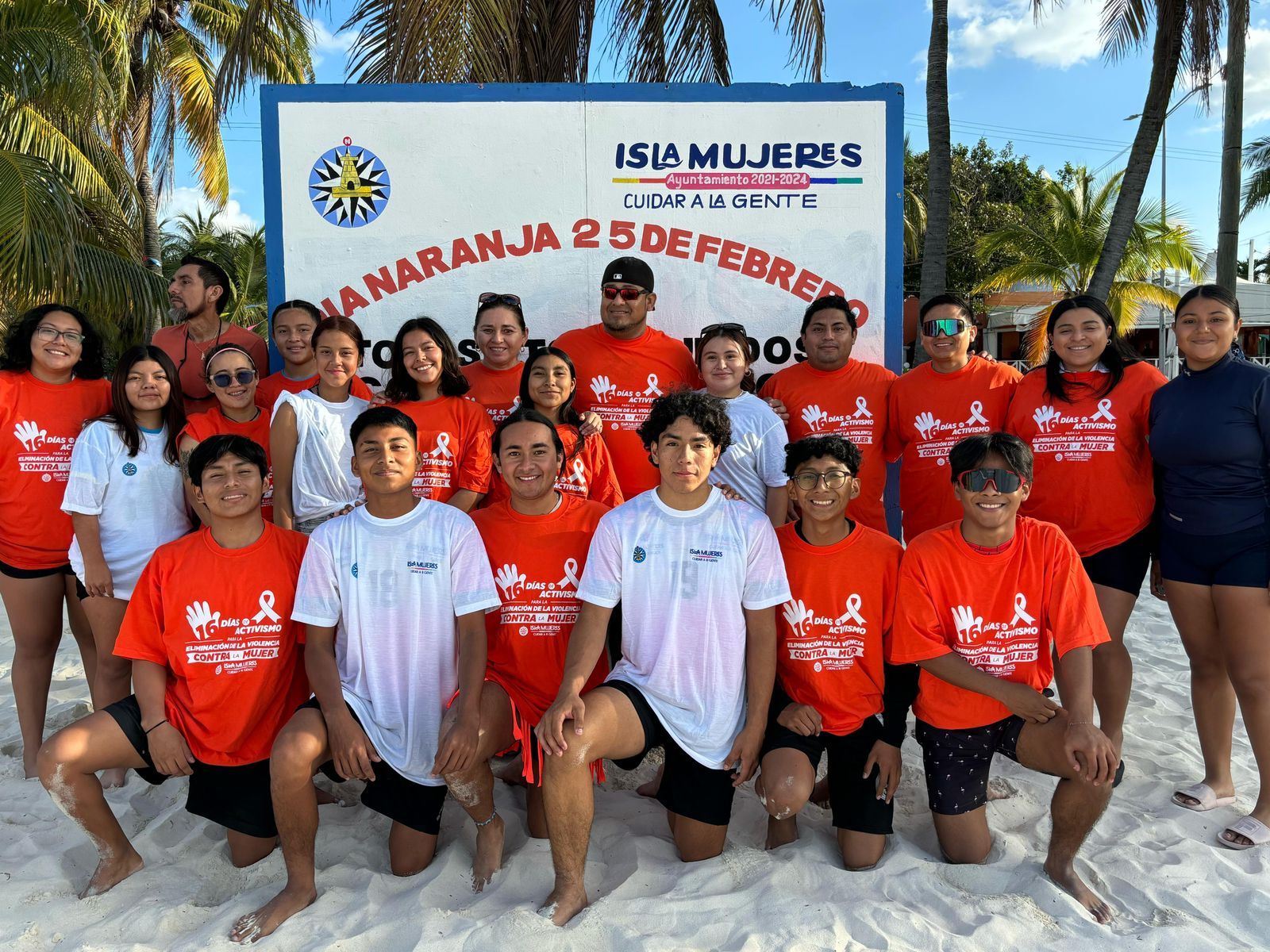 Gobierno de Isla Mujeres promueve a través del deporte la no violencia contra las mujeres