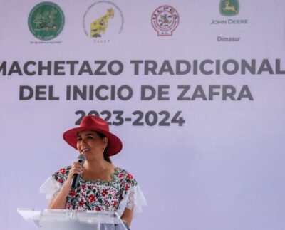 Con machetazo tradicional se oficializó zafra 2023-2024 en sur del estado