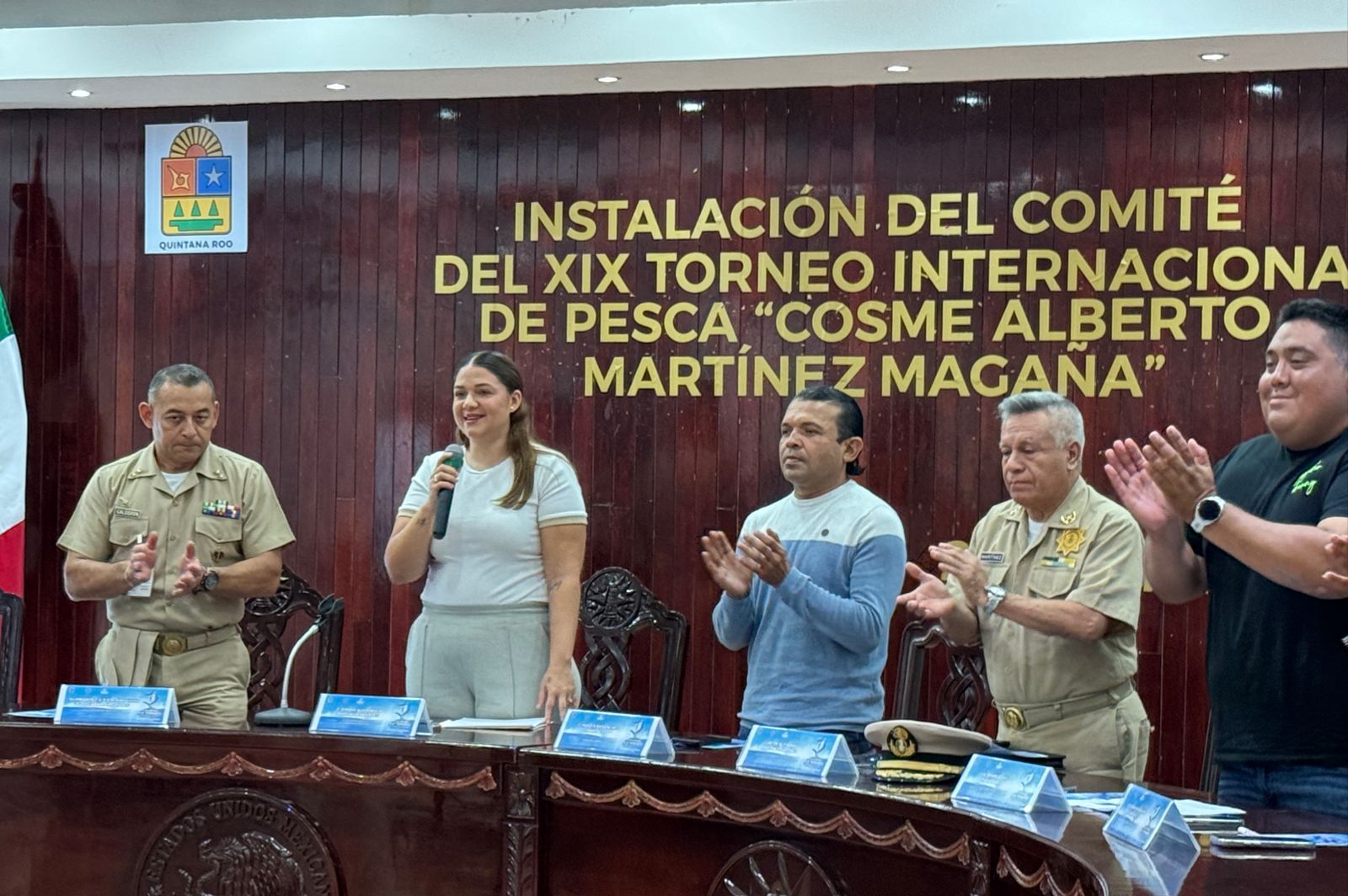 Instalación del Comité del XIX Torneo Internacional de Pesca “Cosme Alberto Martínez Magaña”