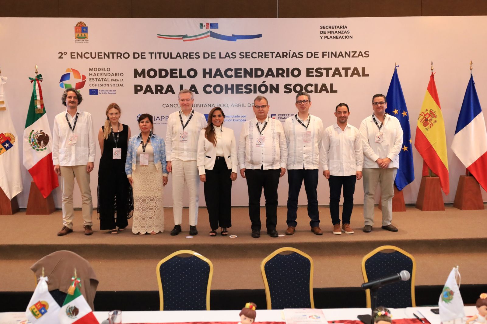 Realizan el 2do Encuentro de Titulares del Modelo Hacendario Estatal para la Cohesión Social