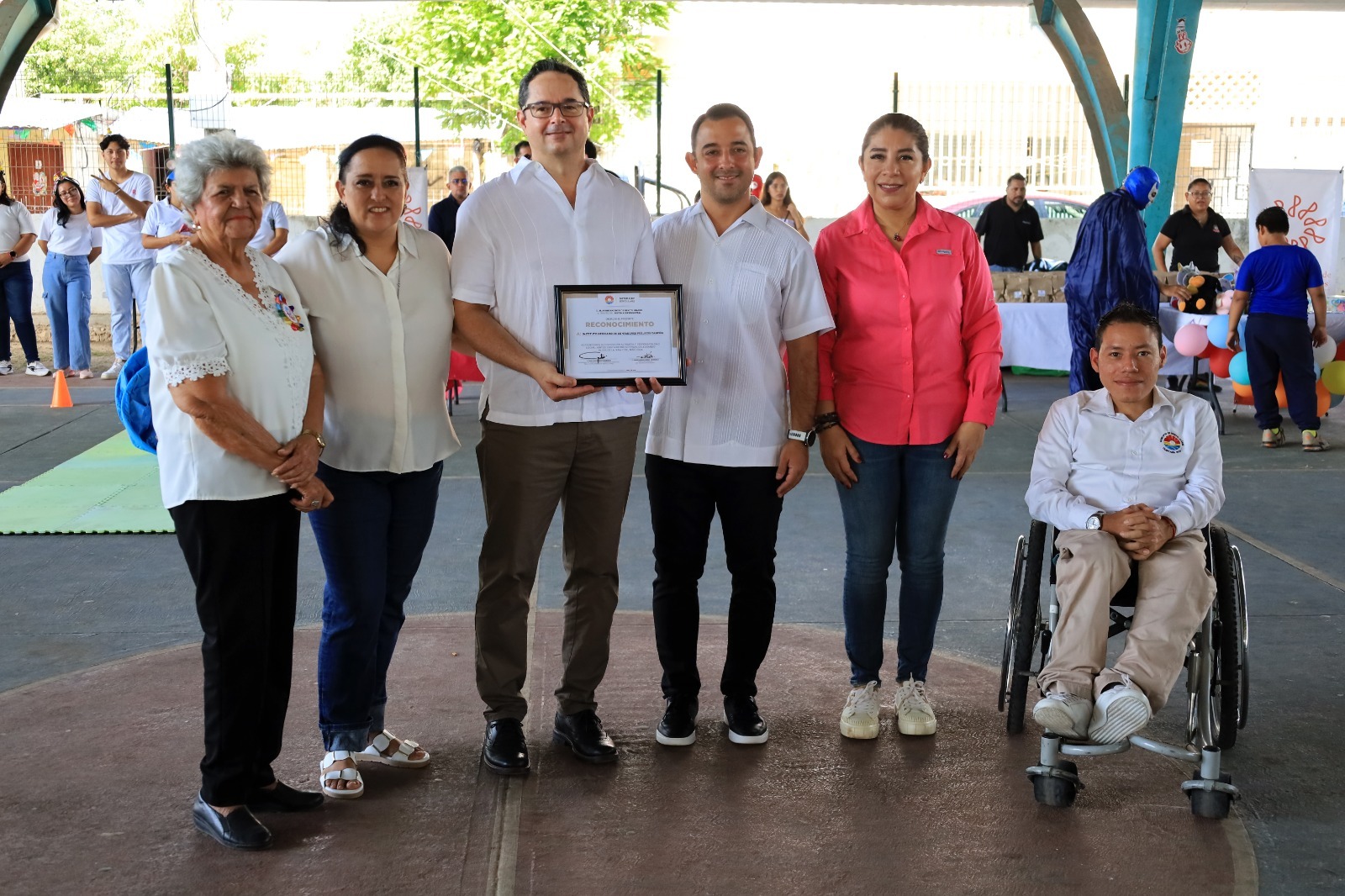 Realizan Festival inclusivo del día del niño y de la niña