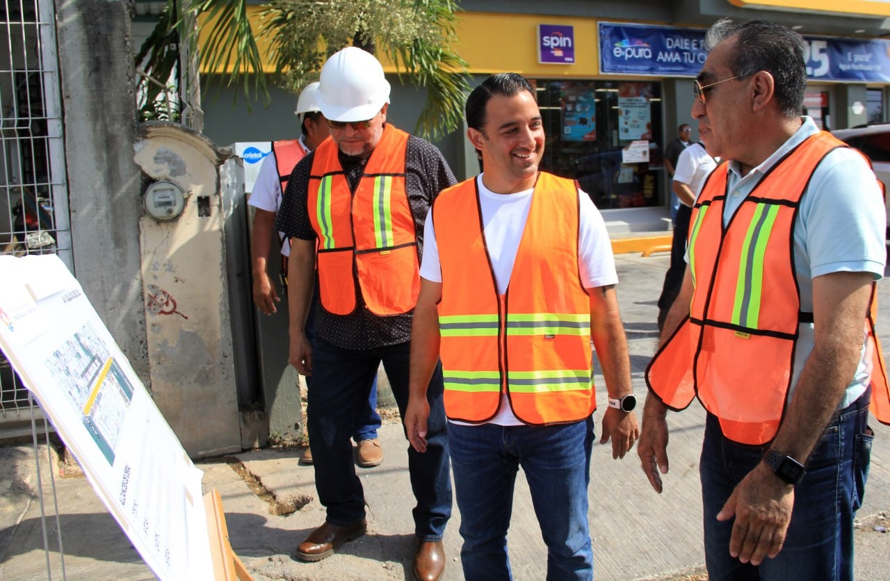 Realizan mejoras en la infraestructura urbana de Cancún