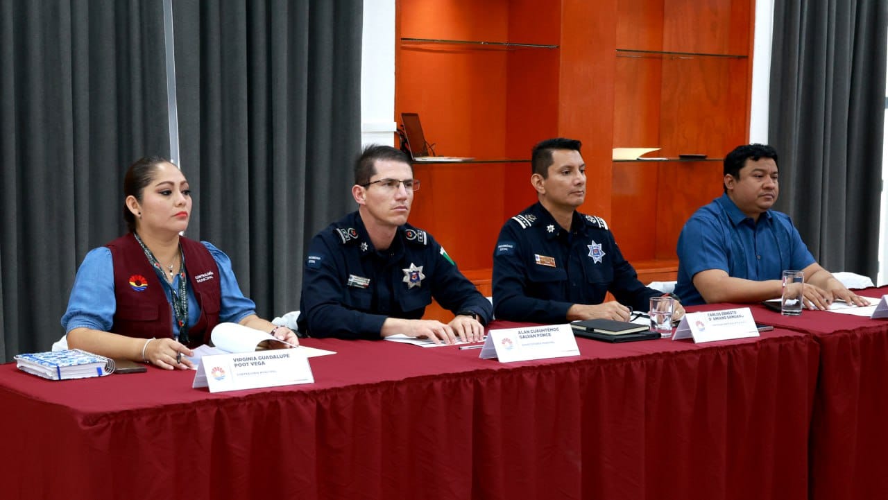 Instalación de Comisiones Colegiadas en Benito Juárez para fortalecer la seguridad