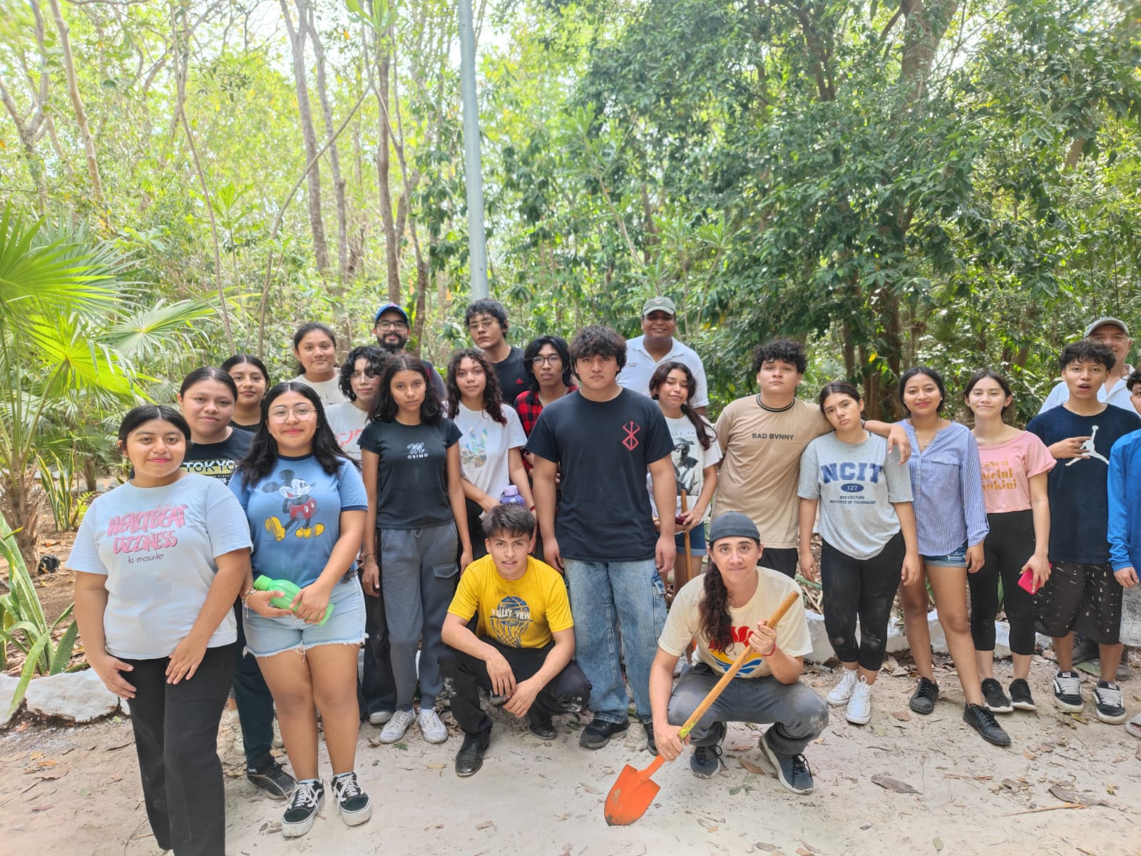 Reforestan el Parque Ecológico Kabah