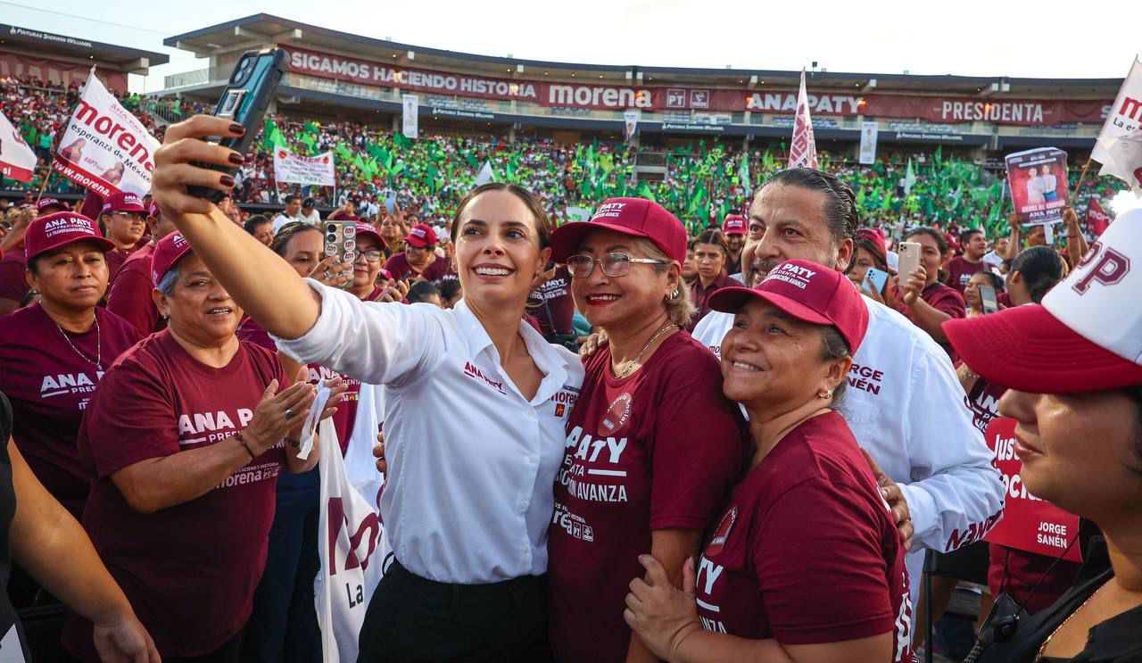 Ana Paty Peralta con la mayor votación en la historia de Cancún: 242 mil 451 votos