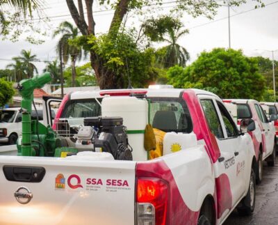 Continúa el operativo de combate al dengue en todo Chetumal