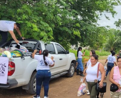 Apoya Voluntariado del Poder Legislativo a familias chetumaleñas