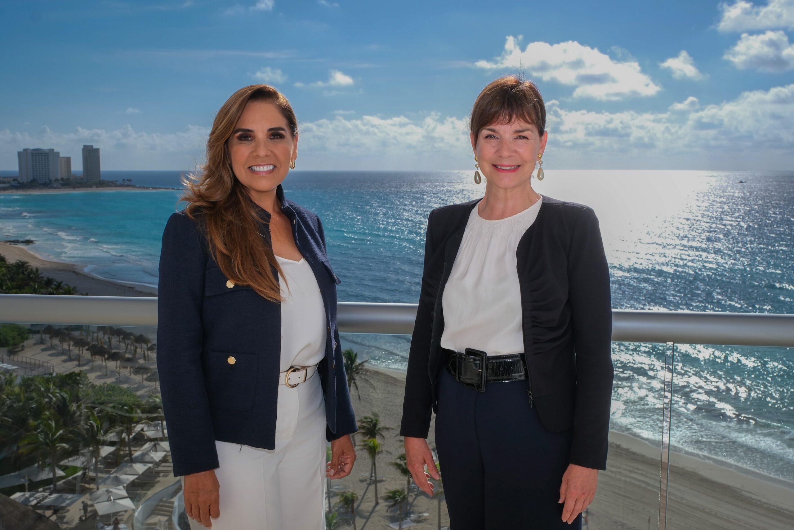 Mara Lezama y la Presidenta de WTTC, Julia Simpson fortalecen la proyección mundial de Q. Roo en la Nueva Era del Turismo
