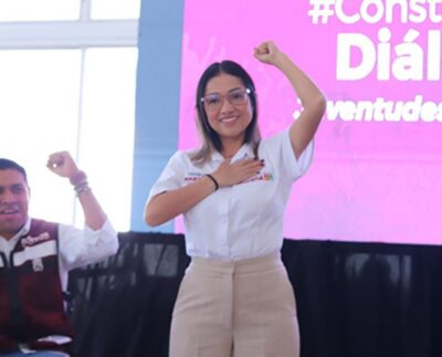 Yensunni Martínez, candidata de MORENA, ganaría por una mayoría de alrededor de mil votos en Chetumal