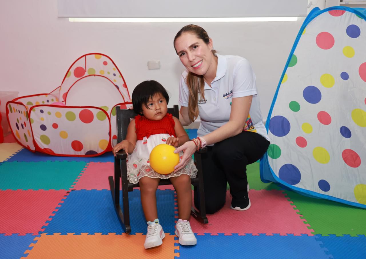 Gobierno Municipal de Isla Mujeres brinda atención integral a las niñas y niños a través de los Cendis