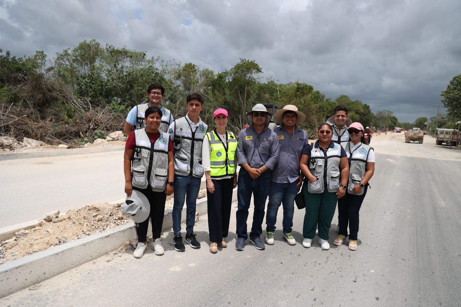 Atenea Gómez Ricalde transforma Ciudad Mujeres con la pavimentación de más colonias