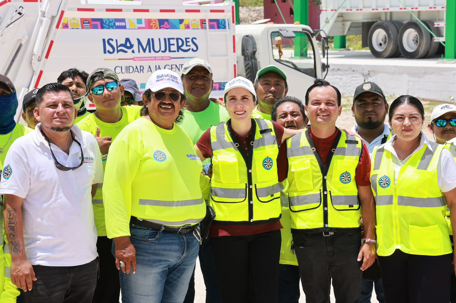 Atenea Gómez Ricalde transforma y moderniza la Estación de Transferencia de Isla Mujeres