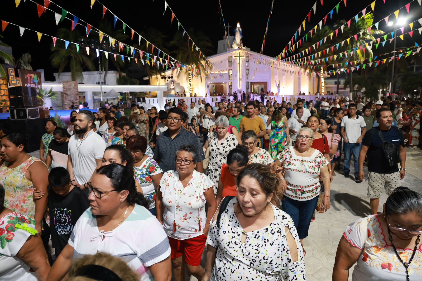 Inician las Fiestas Patronales en honor a la Virgen de la Asunción en Isla Mujeres