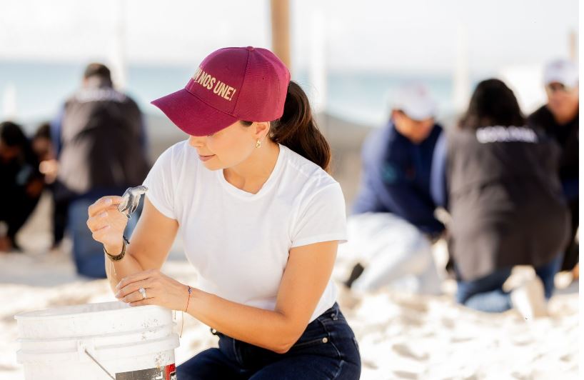 GARANTIZA ANA PATY PERALTA PROTECCIÓN DE TORTUGAS MARINAS