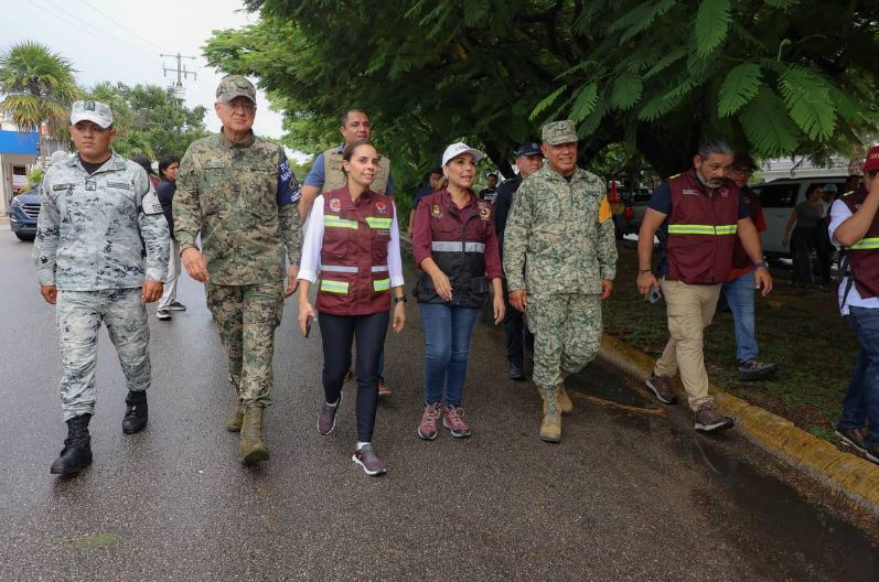 ALISTA ANA PATY PERALTA PREPARATIVOS ANTE TORMENTA TROPICAL “HELENE”