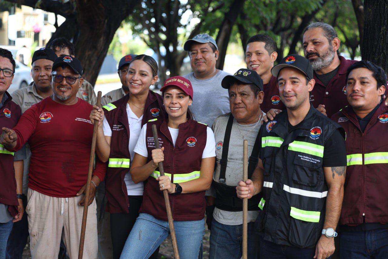 Ana Paty Peralta refrenda construcción de un Cancún más limpio