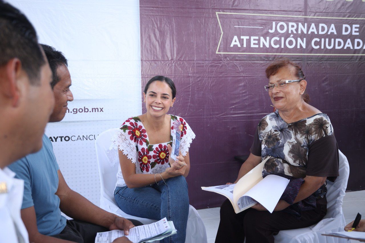 Anuncia Ana Paty Peralta próximas jornadas de atención ciudadana “¡Cancún Nos Une!”