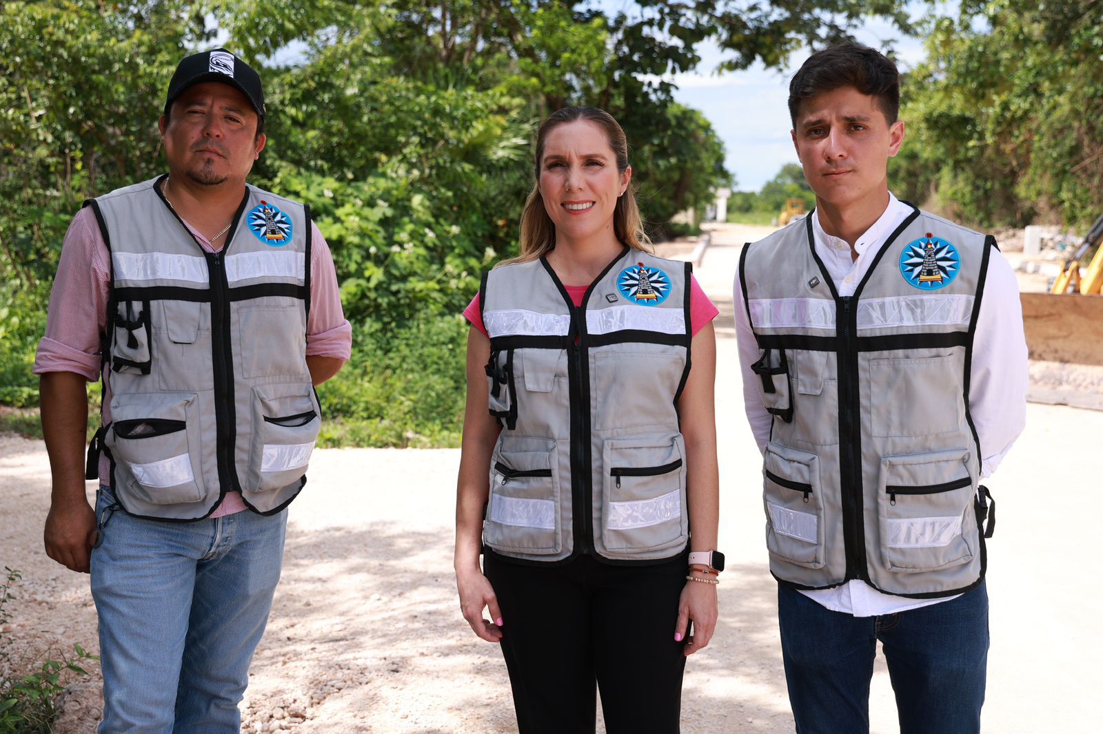 Atenea Gómez Ricalde supervisa avance de obra integral en la colonia Privanza de Ciudad Mujeres