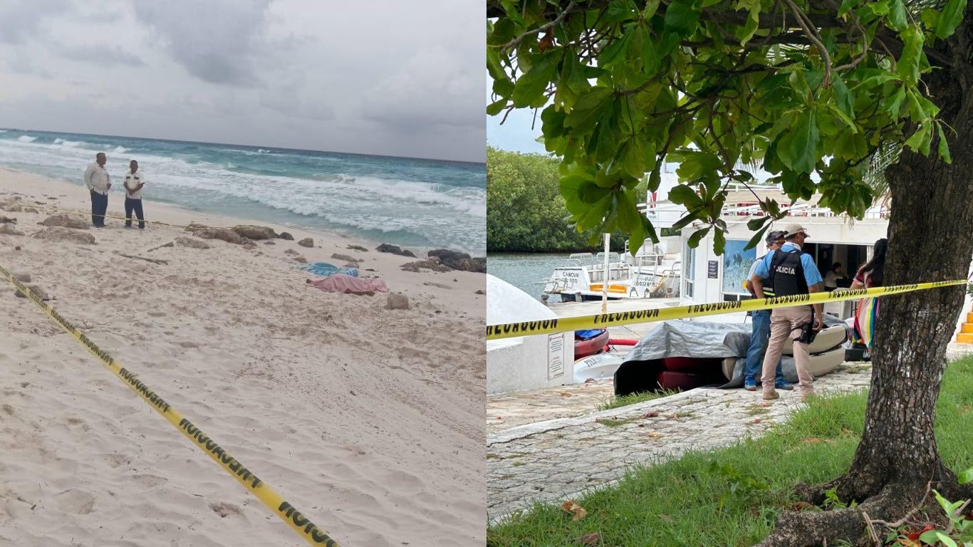 Fallecen ahogados canoista y mujer bajo los influjos del alcohol zona hotelera de Cancún; ambos en hechos distintos