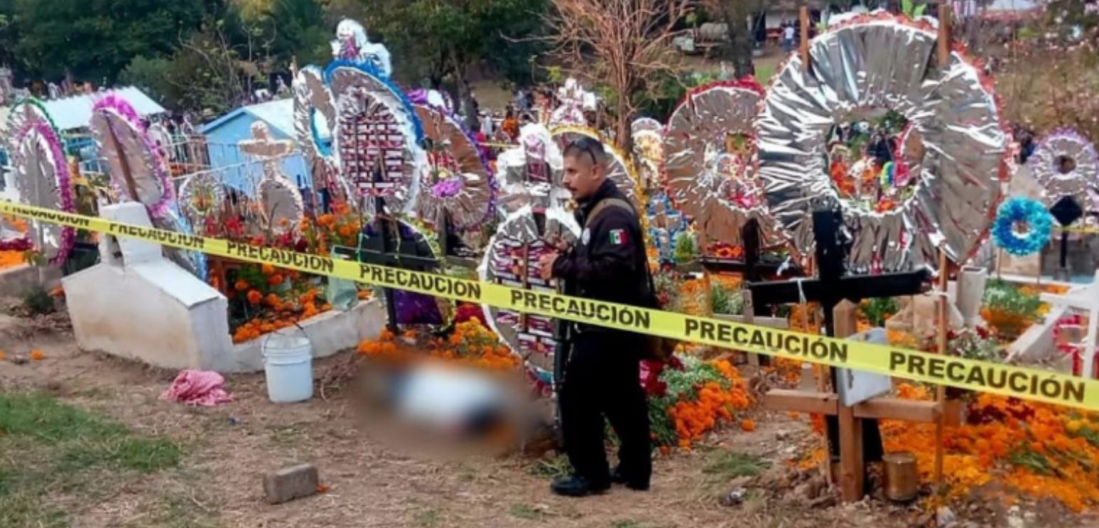 Ataque en panteón de Michoacán deja una persona muerta y tres más heridas