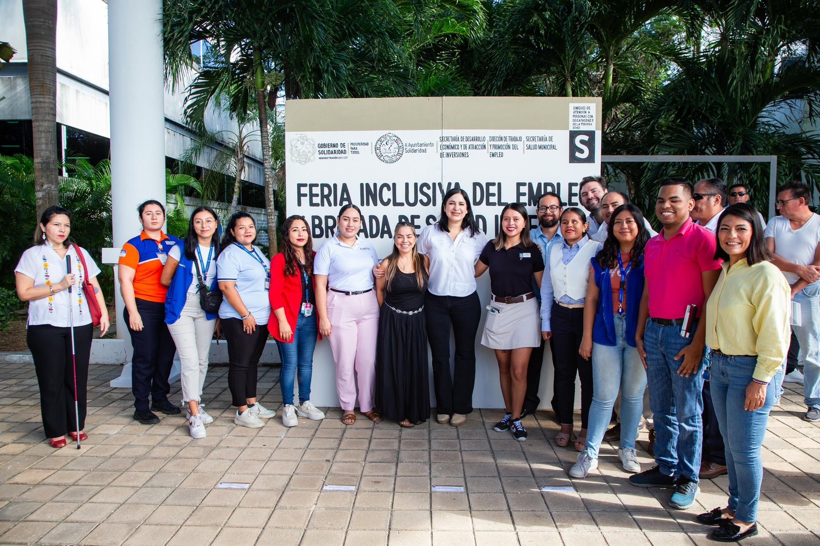 Estefanía Mercado pone en marcha la Feria Inclusiva del Empleo y Brigada de Salud Integral