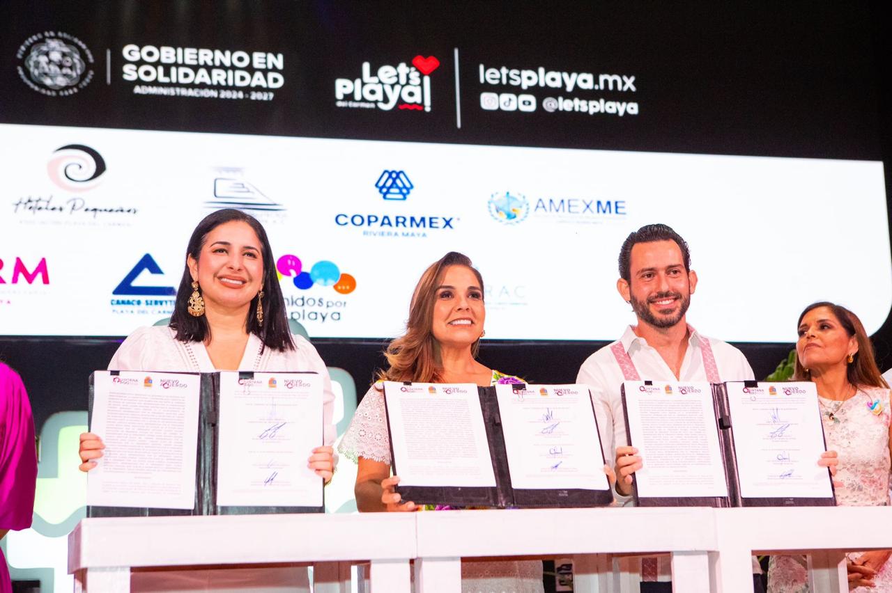 Día histórico para el turismo, Estefanía Mercado presenta la marca ciudad Playa del Carmen