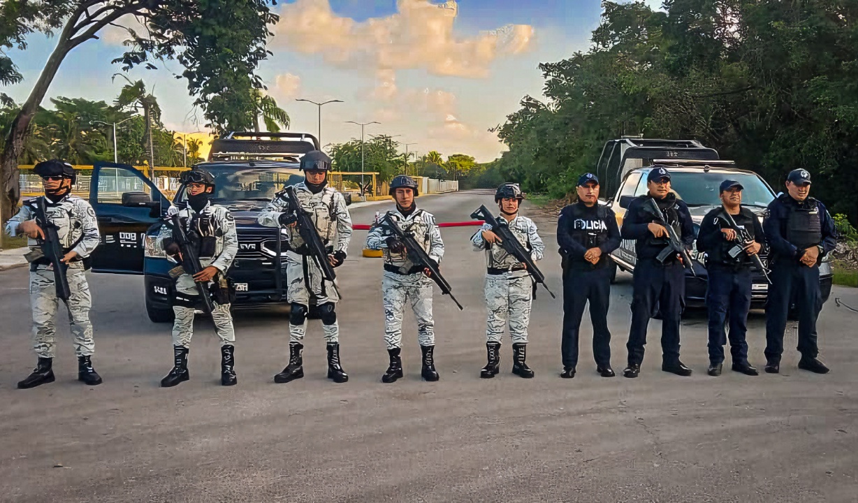 Refuerzan la seguridad en Playa del Carmen con el “Operativo Colonias Seguras”