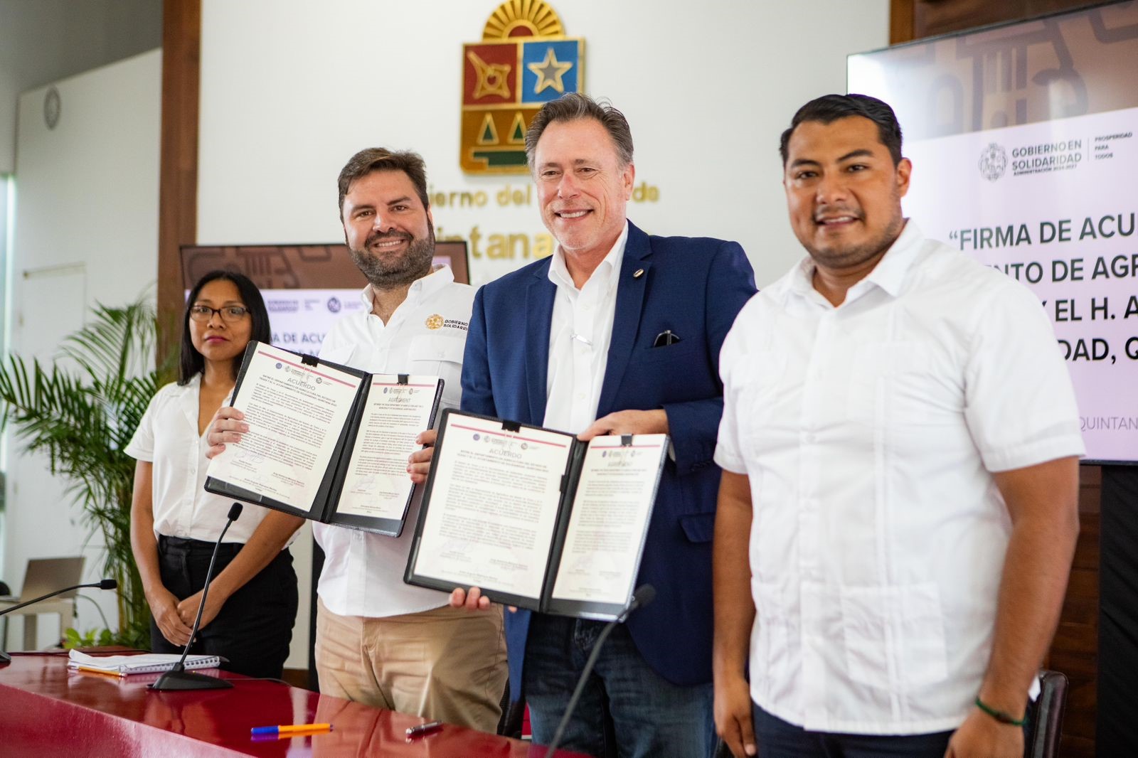 Gobiernos de Solidaridad y Texas suman esfuerzos para fortalecer la actividad agrícola local